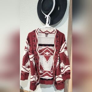 Escio Aztec Cardigan- Size M
